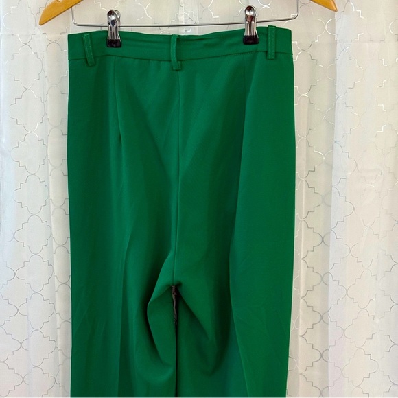High Waisted Relaxed Trouser XS Kelly Green - Picture 6 of 7